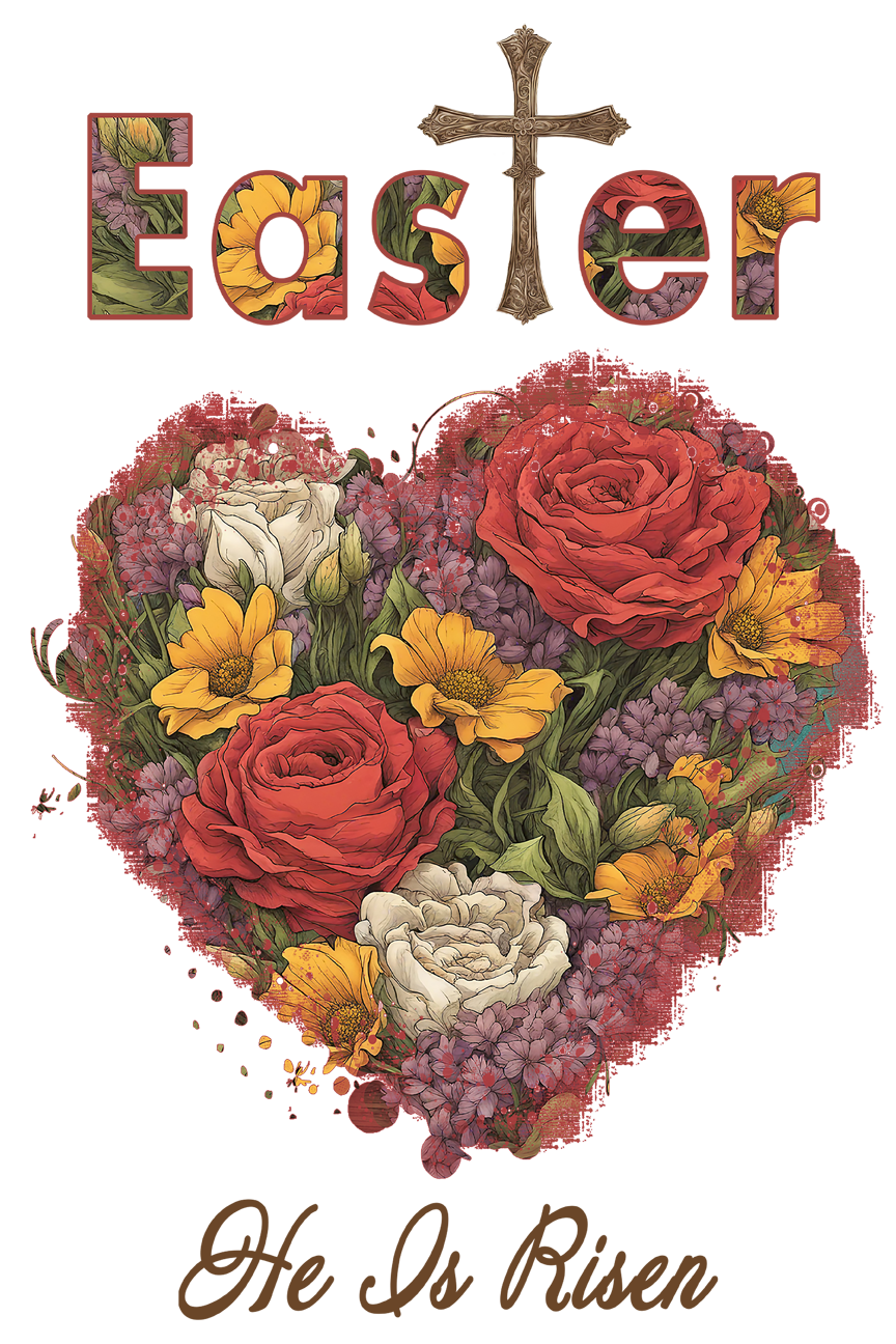 Easter Garden Flag002