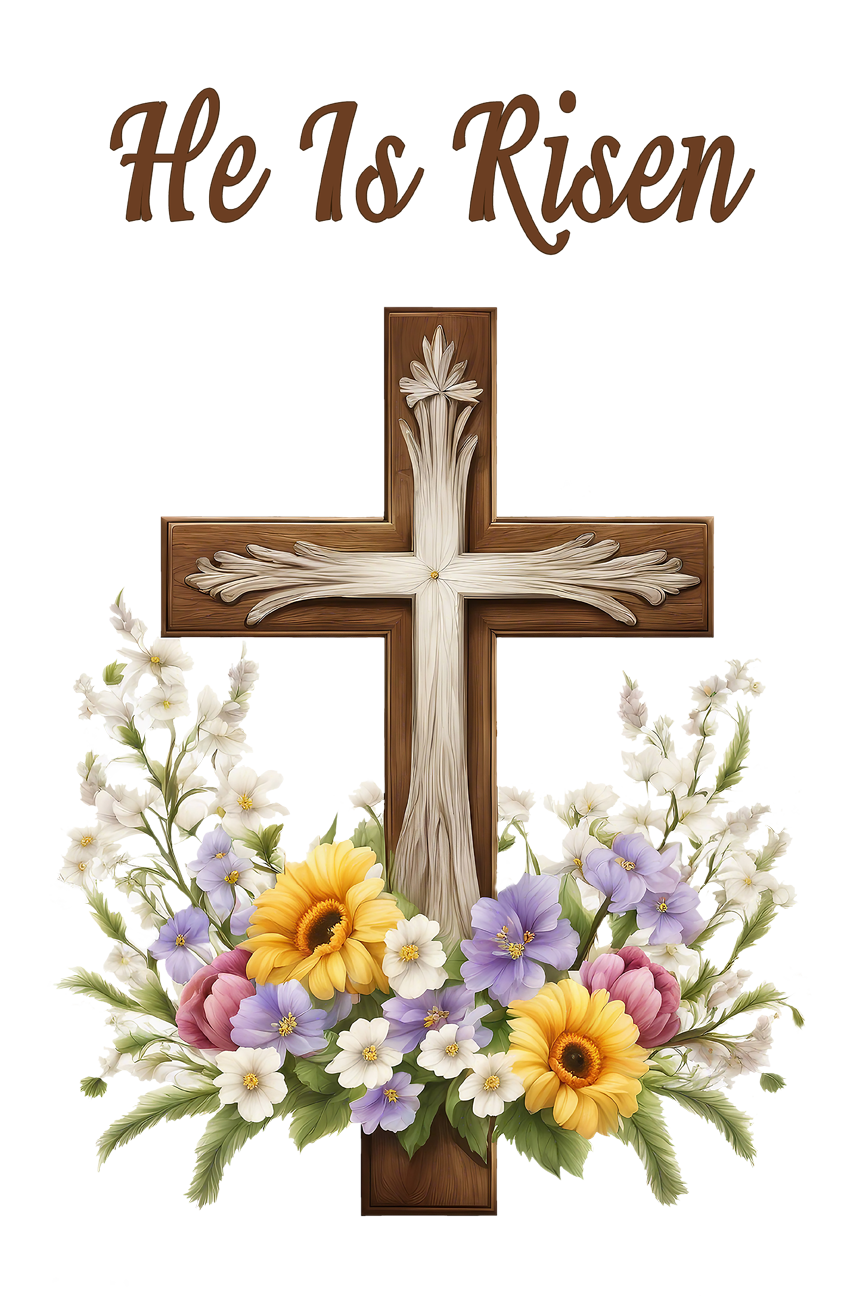 Easter Garden Flag011