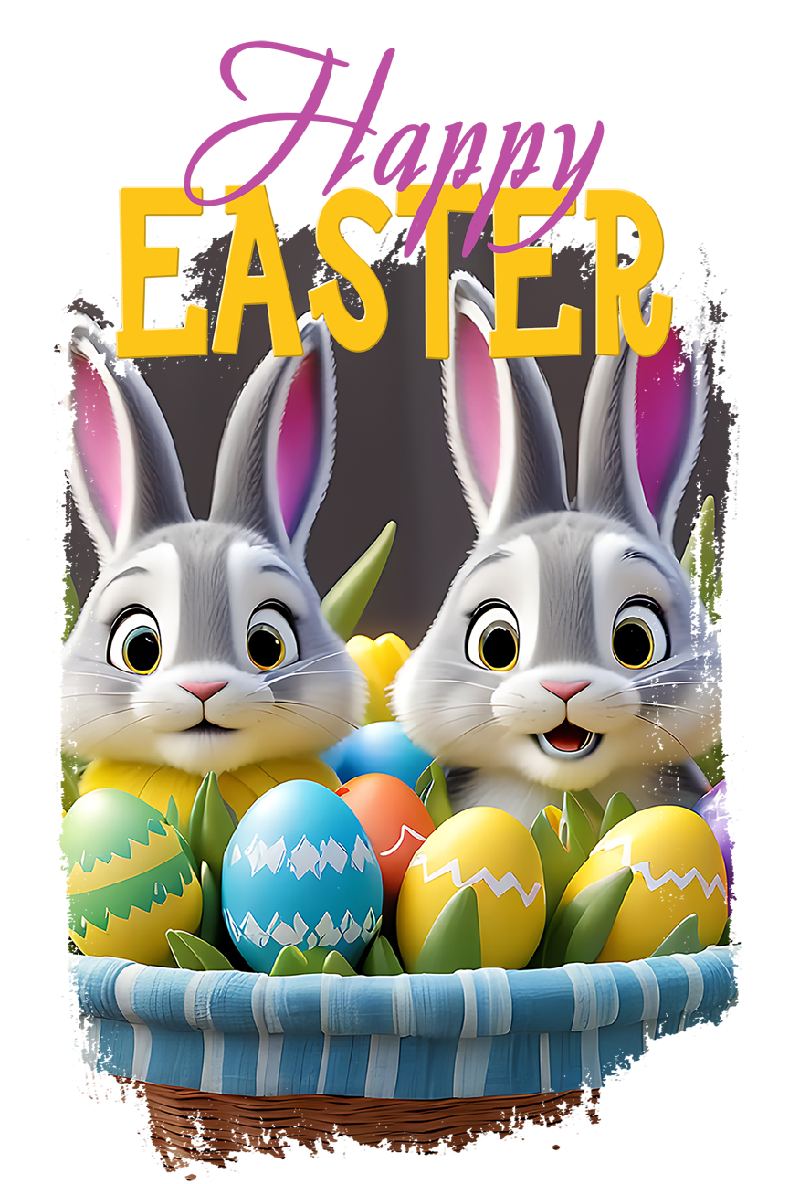 Easter Garden Flag016