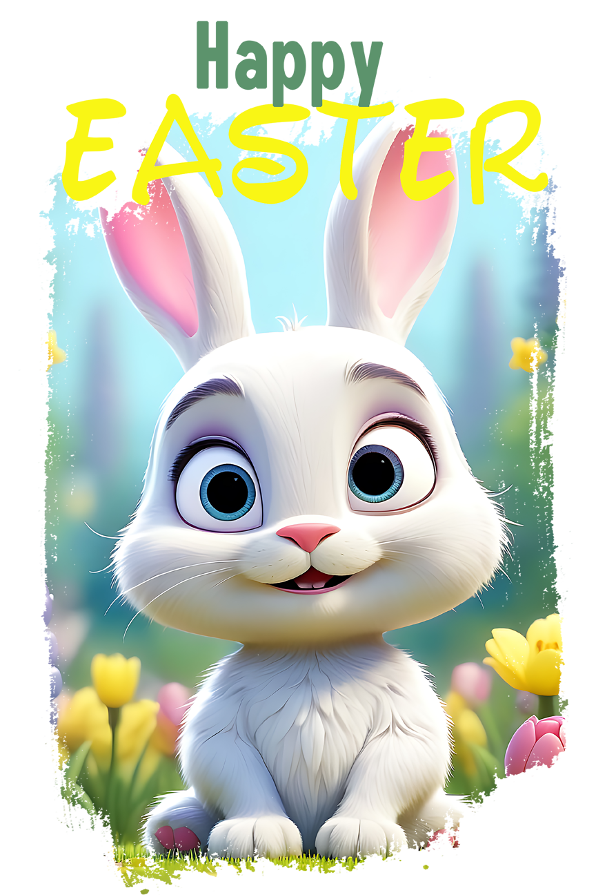 Easter Garden Flag030