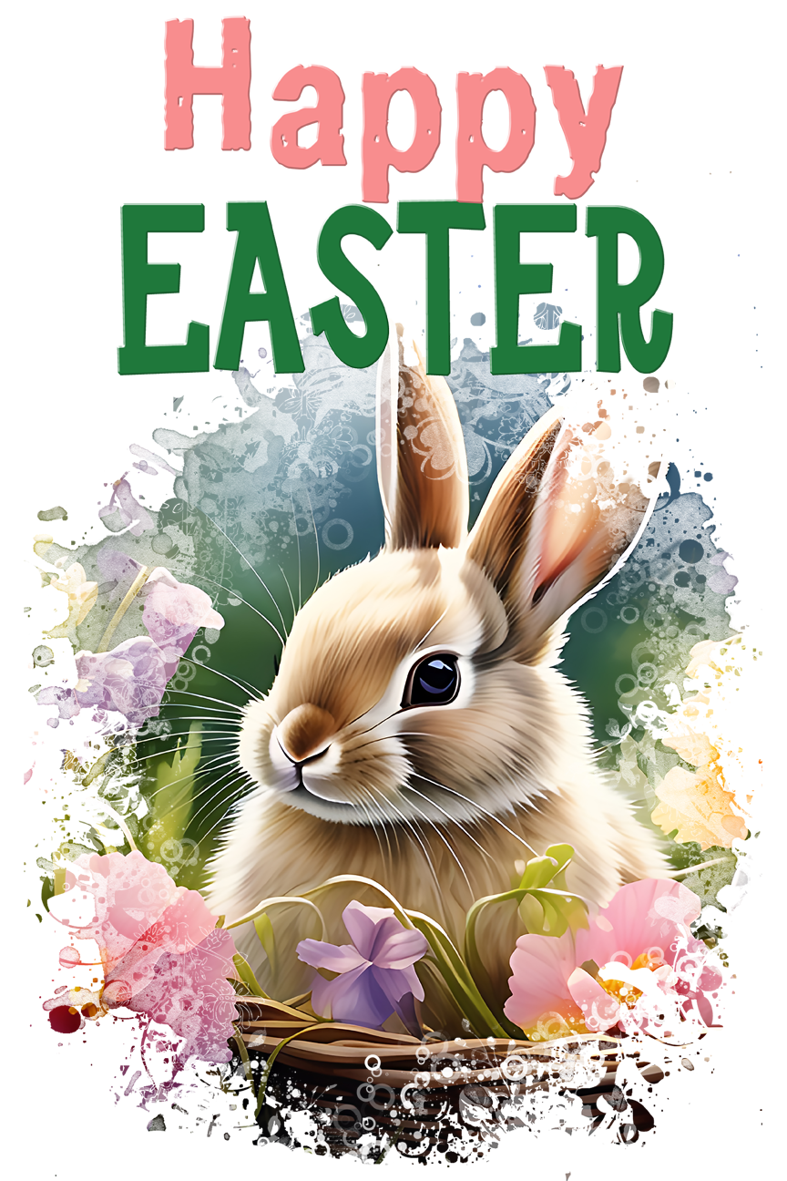 Easter Garden Flag033