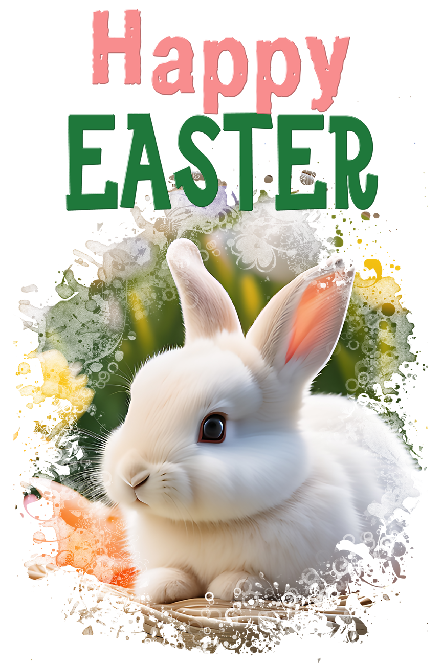 Easter Garden Flag034