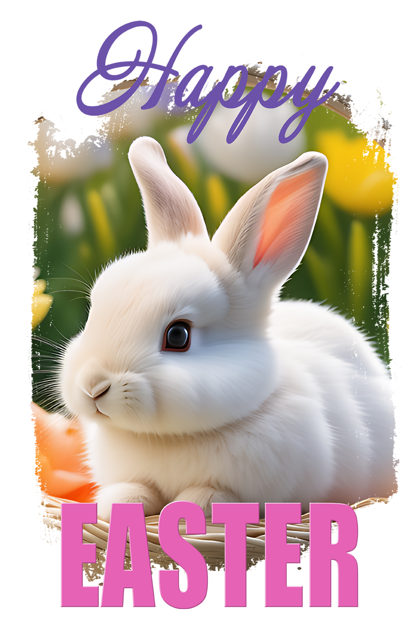 Easter Garden Flag036