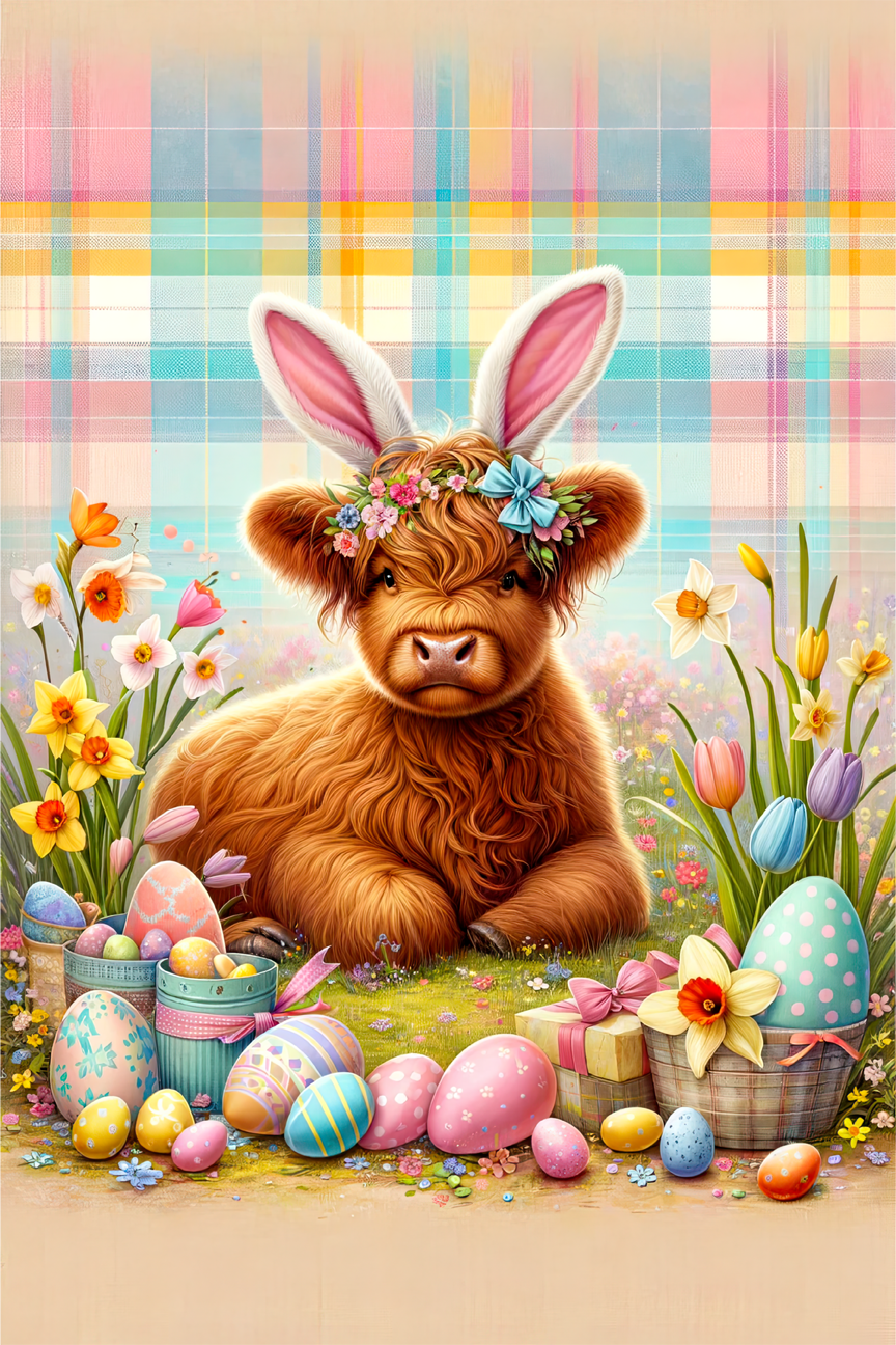 Easter Garden Flag046