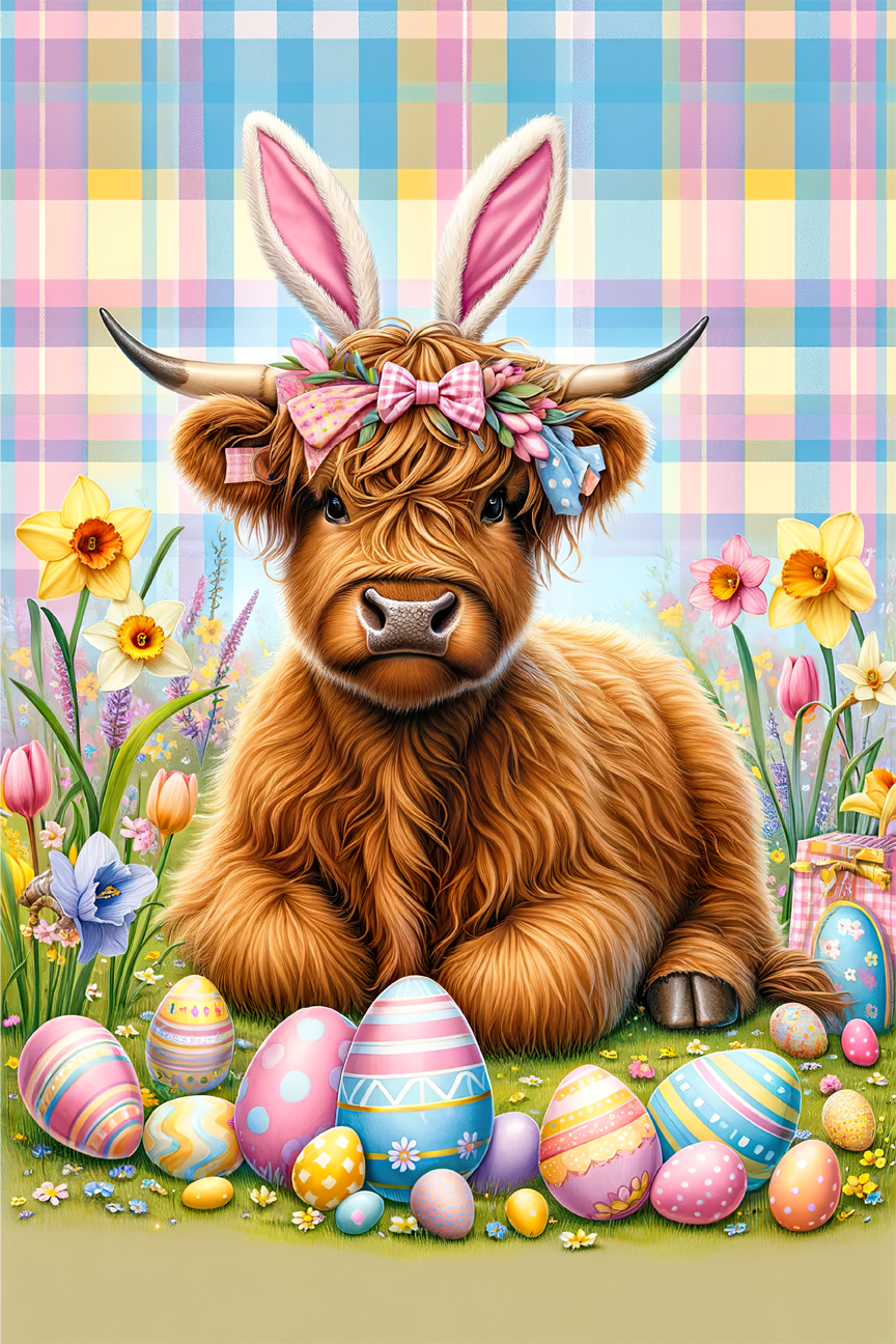 Easter Garden Flag047