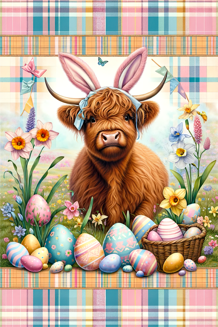 Easter Garden Flag048