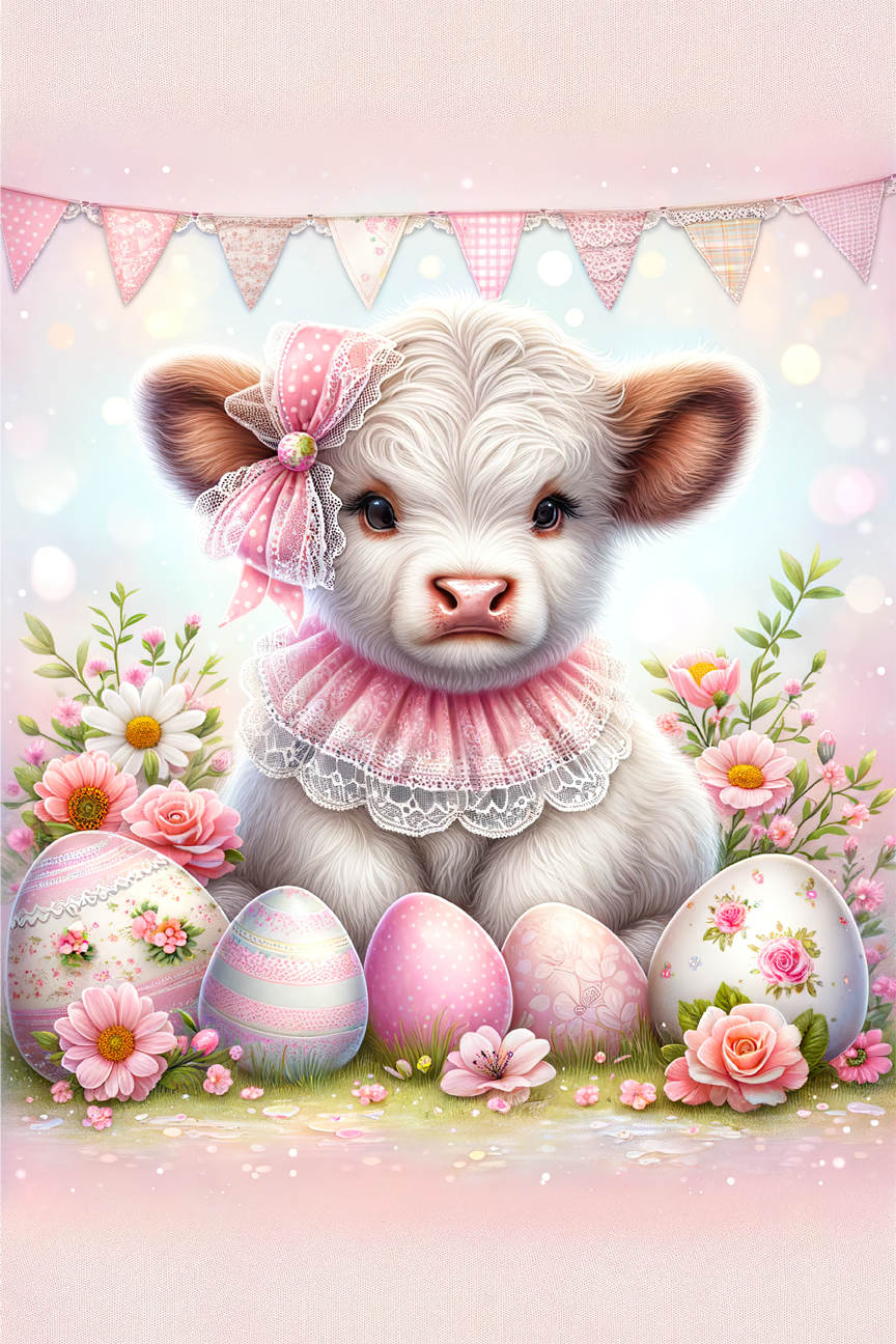 Easter Garden Flag049