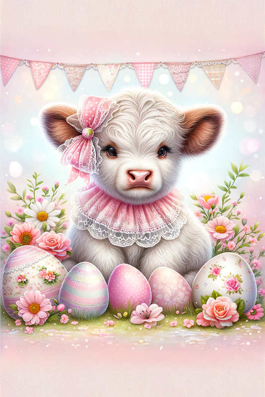 Easter Garden Flag049