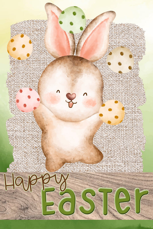 Easter Garden Flag054