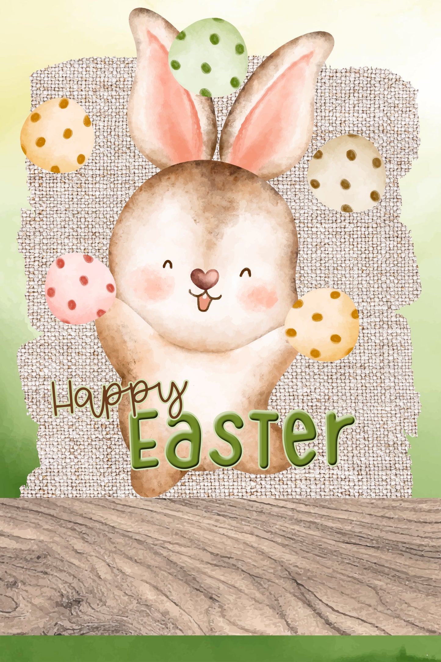 Easter Garden Flag055