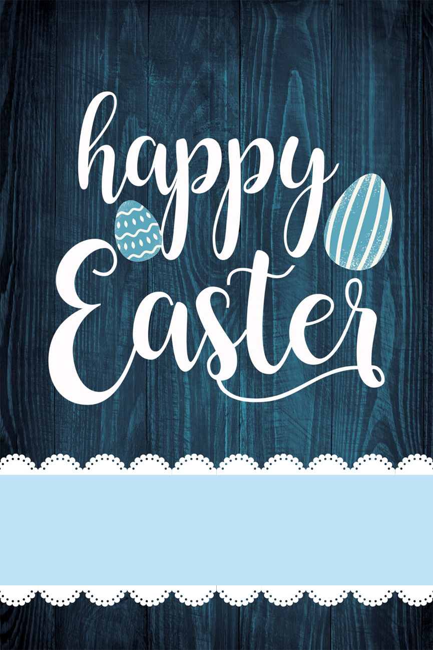 Easter Garden Flag058
