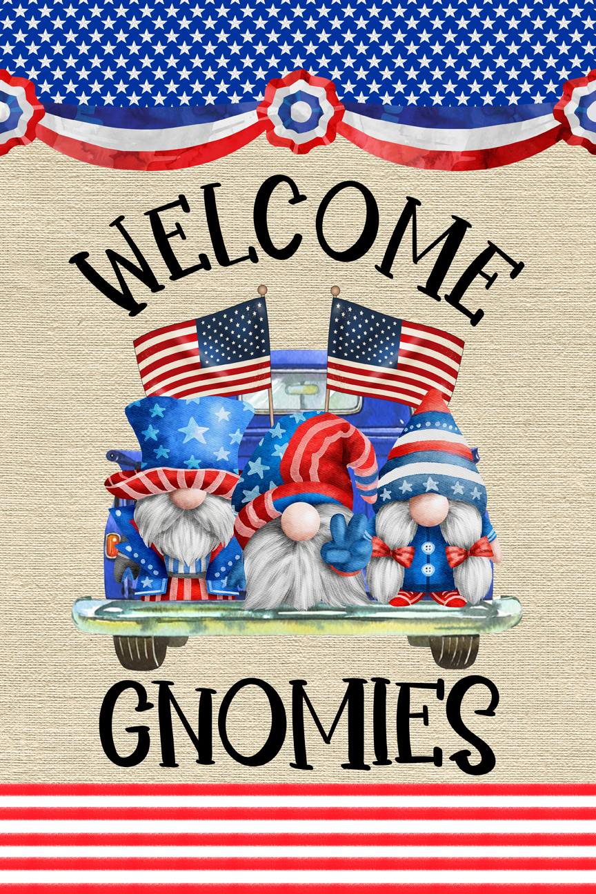 Patriotic Garden Flag020