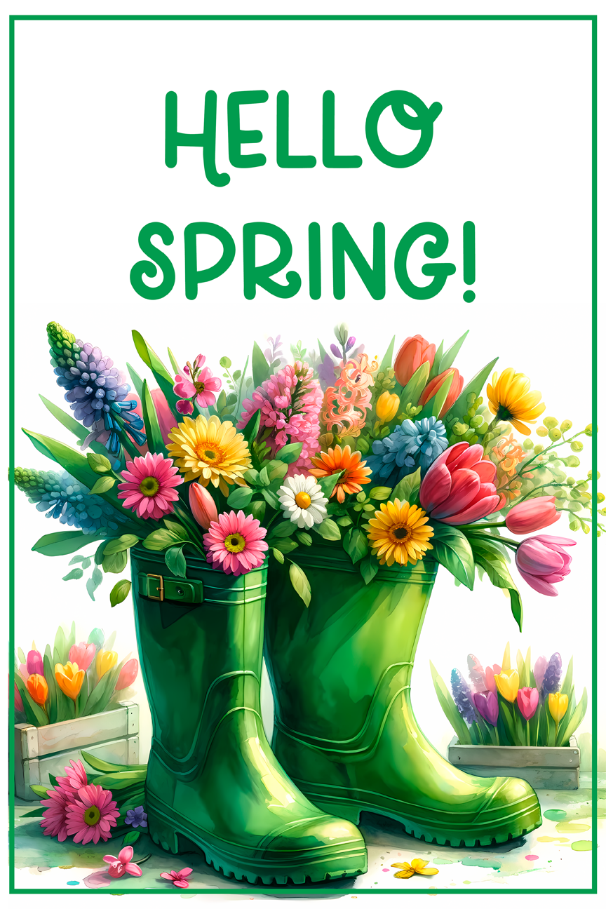 Spring Garden Flag061