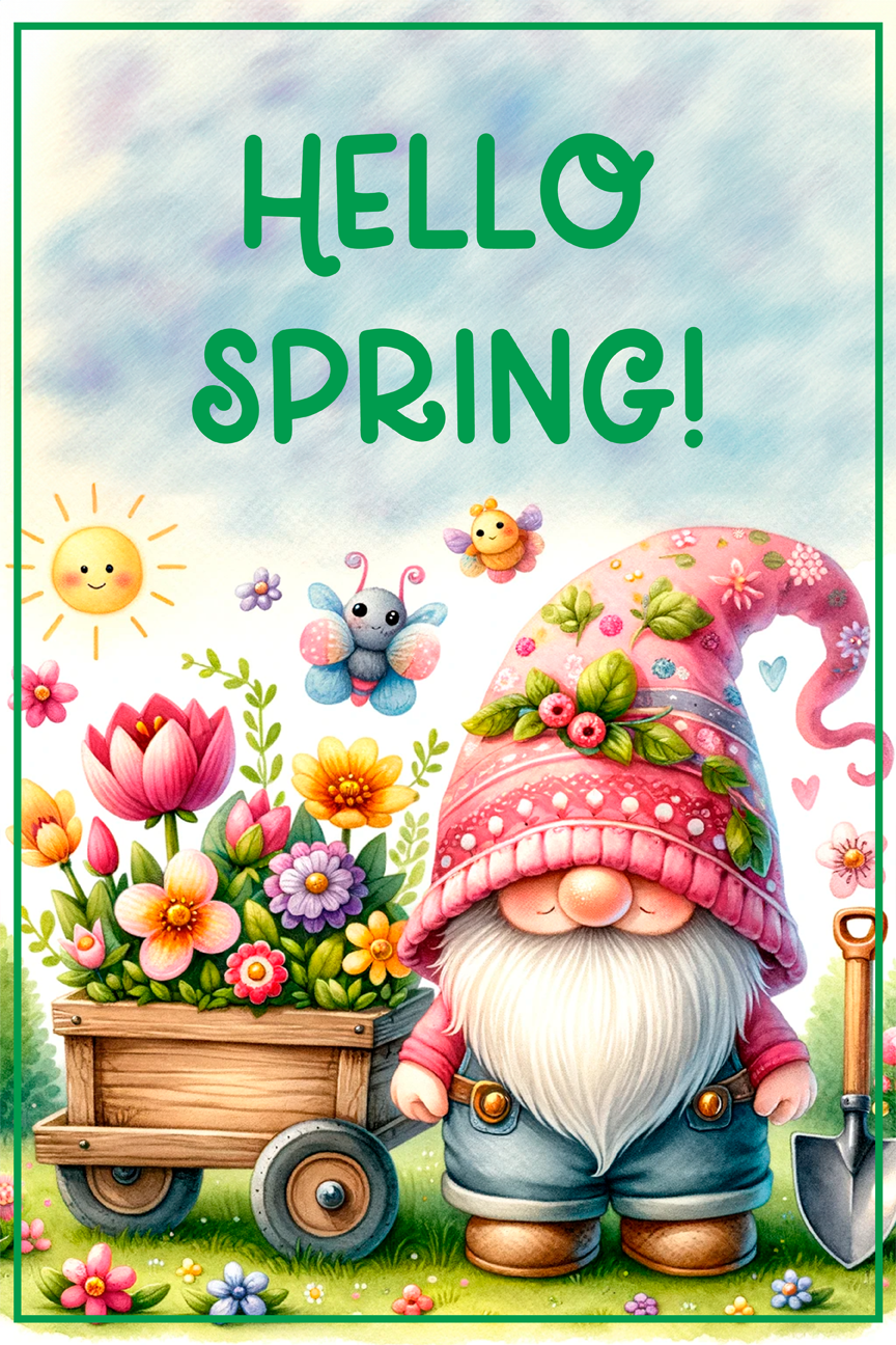 Spring Garden Flag064