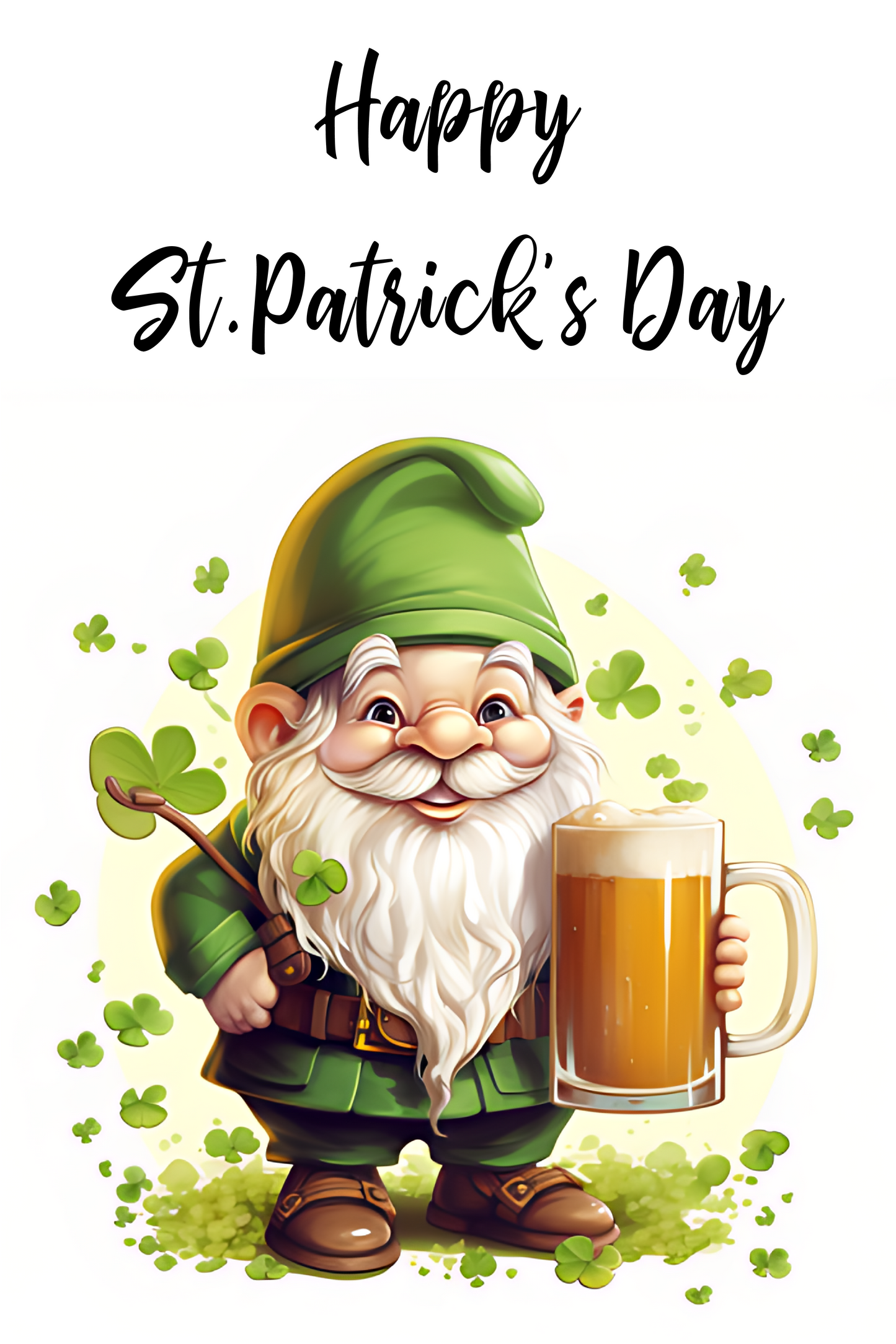 St. Patricks Day Garden Flag003