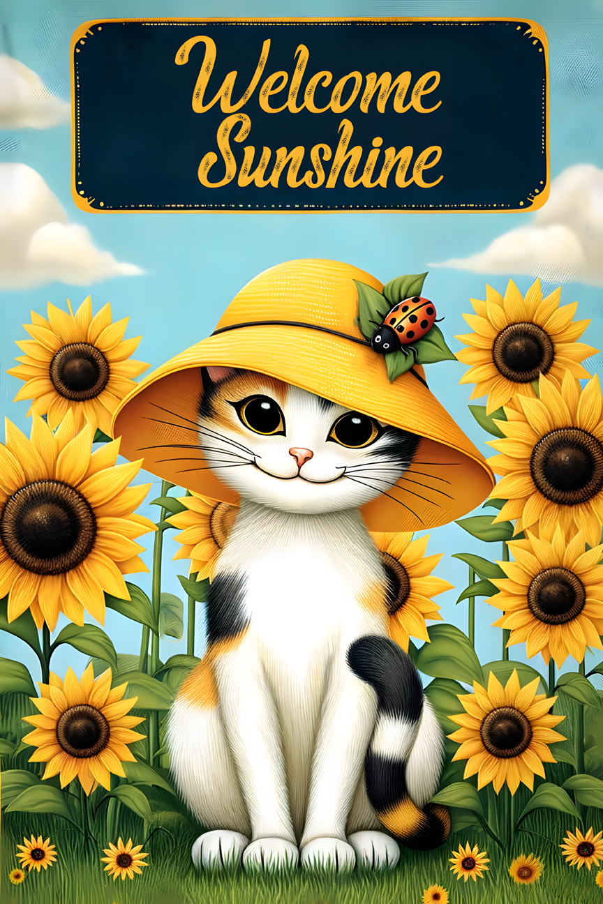 Summer Garden Flag005