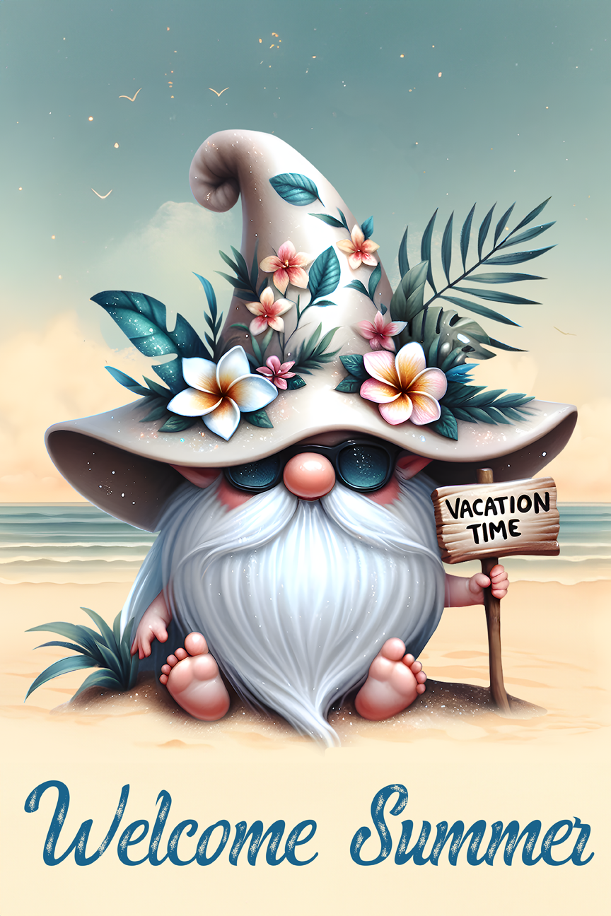 Summer Garden Flag013