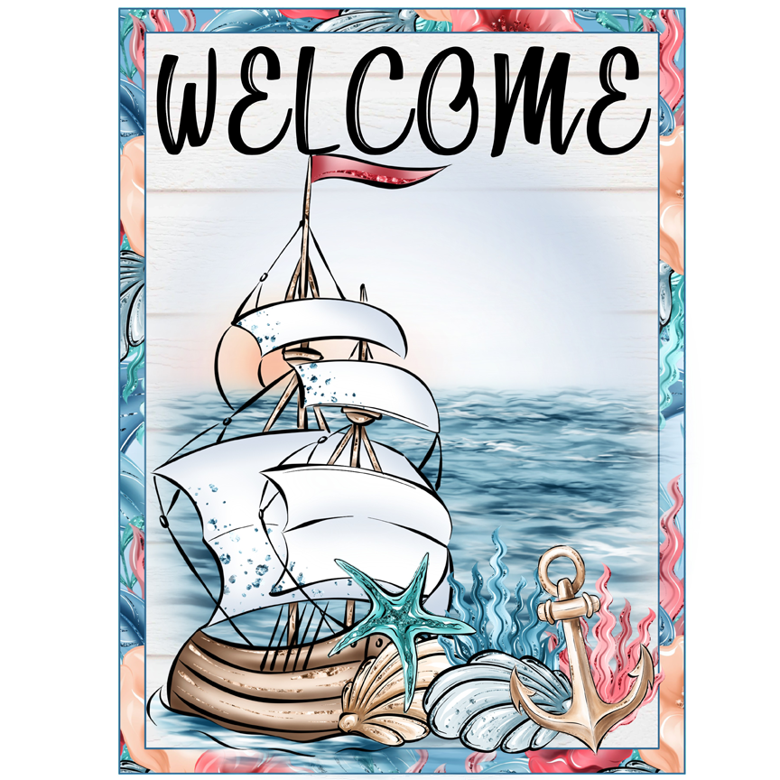Summer Garden Flag029