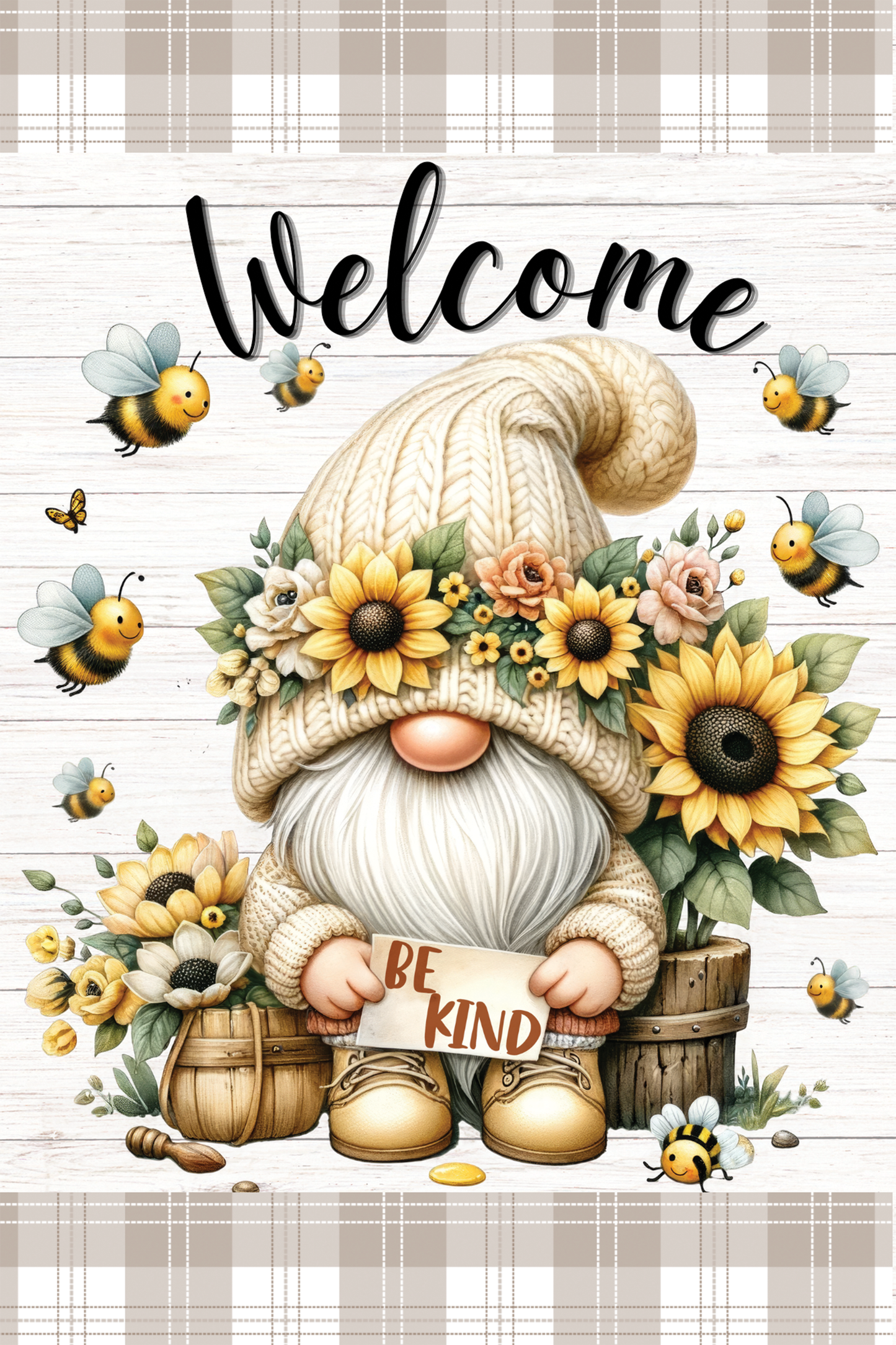 Welcome Garden Flag051