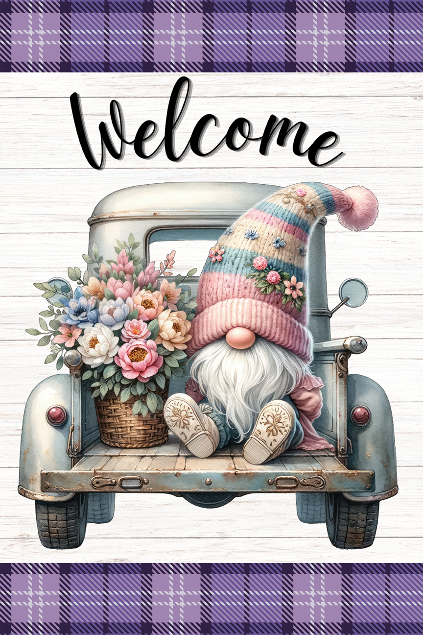 Welcome Garden Flag052