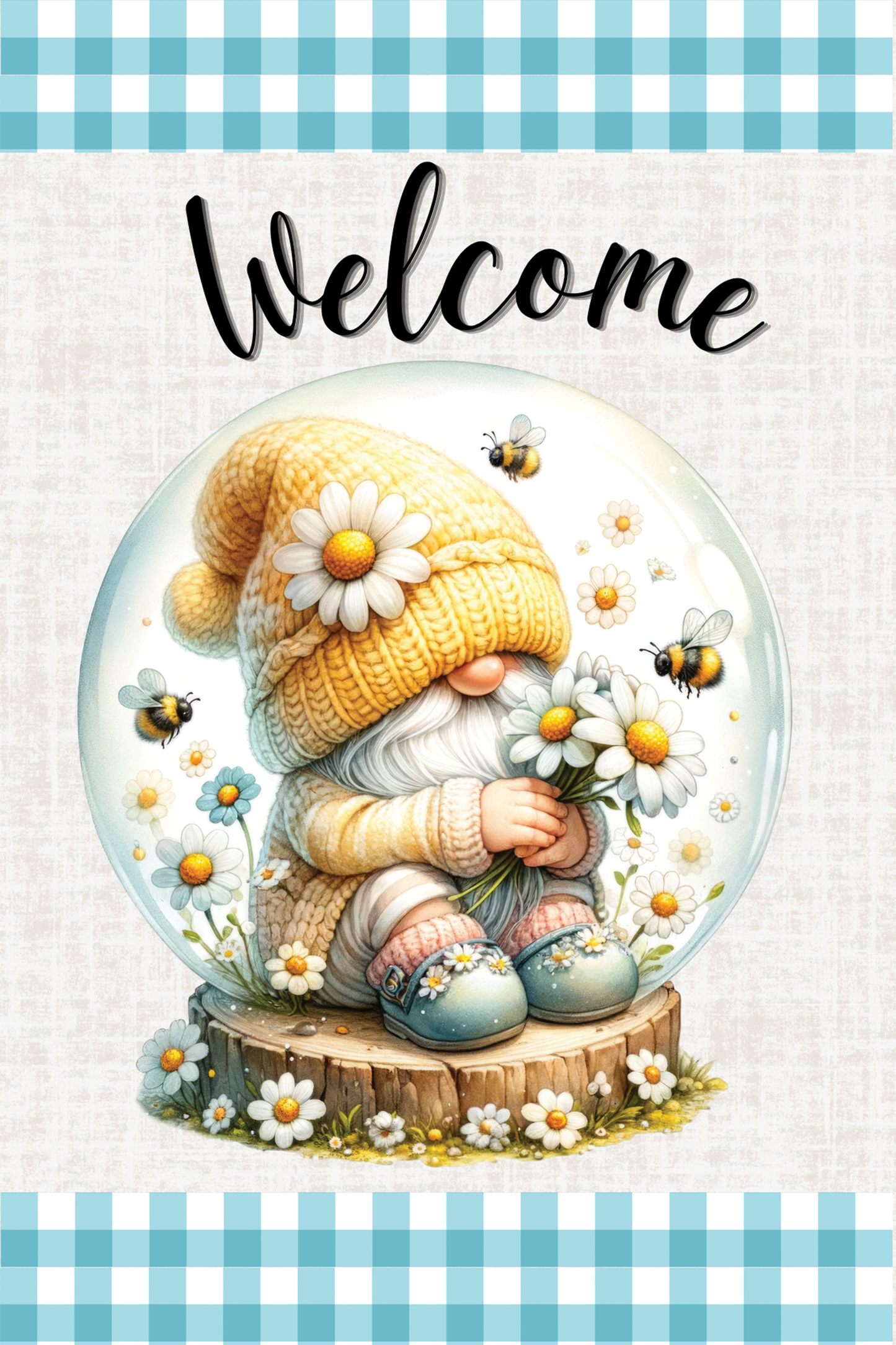 Welcome Garden Flag057