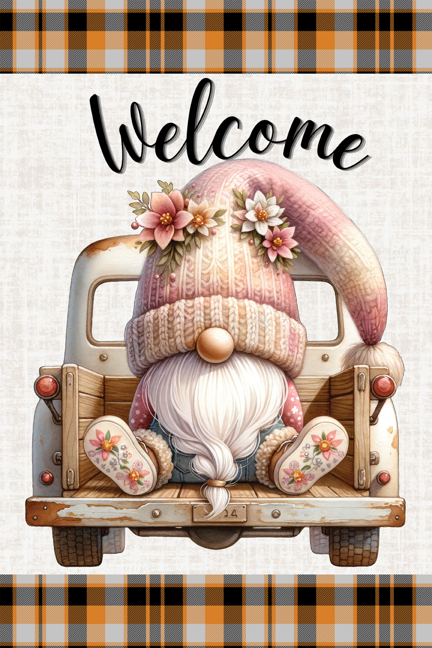 Welcome Garden Flag060