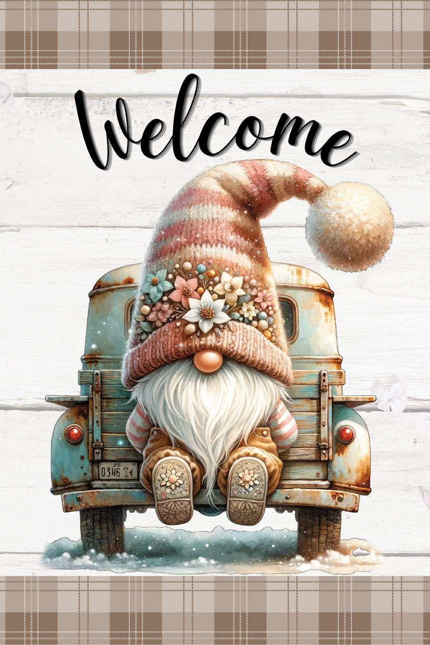 Welcome Garden Flag062