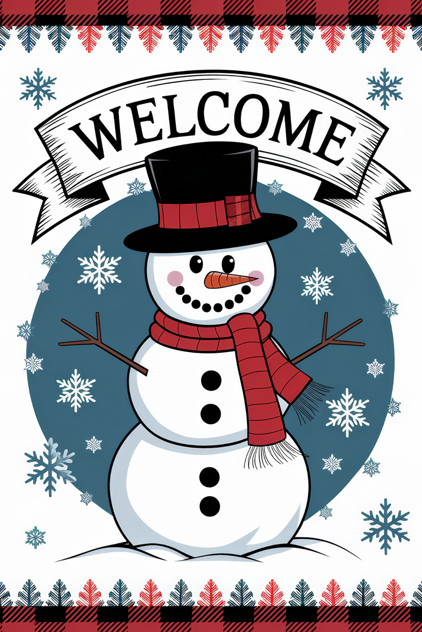 Winter Garden Flag020
