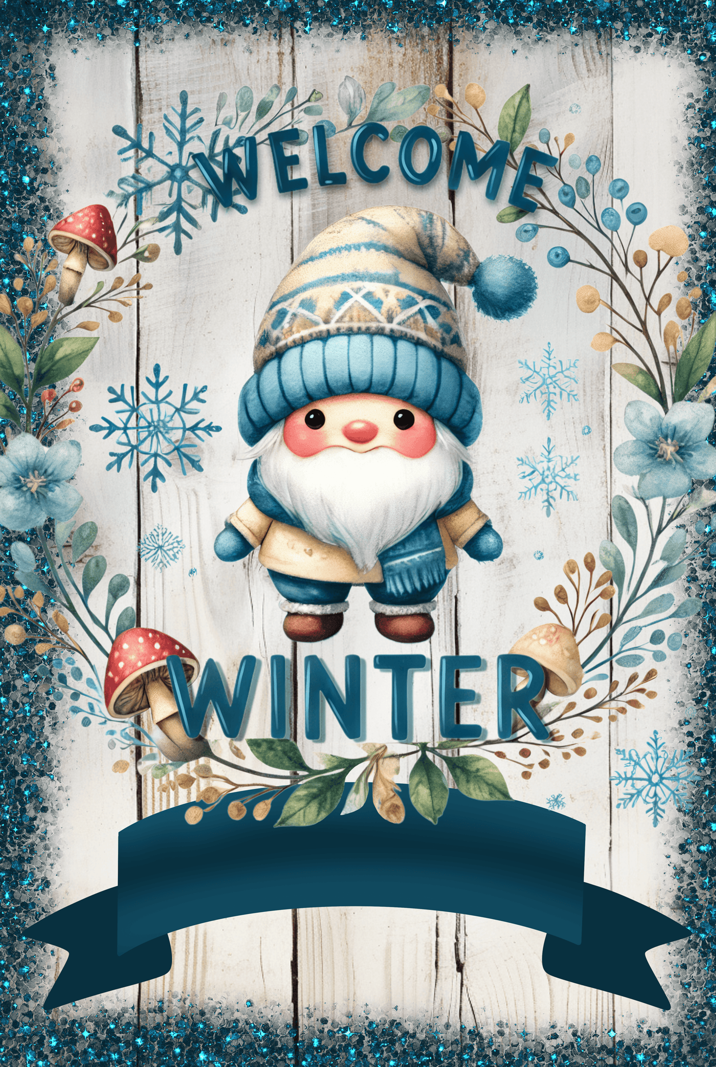 Winter Garden Flag032