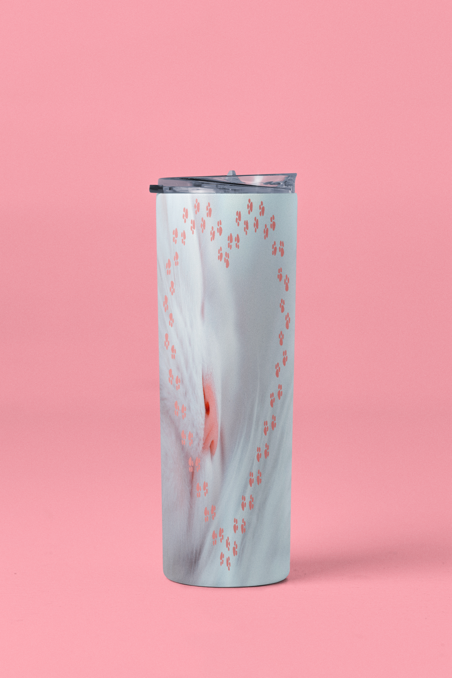 Cat Love Skinny Tumbler 20oz