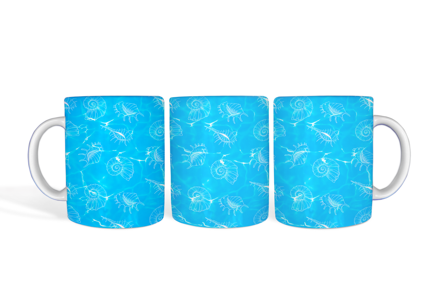 Calm Blue water Mug