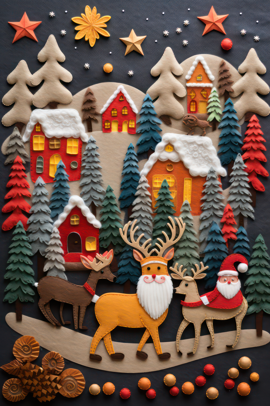 Christmas Garden Flag002