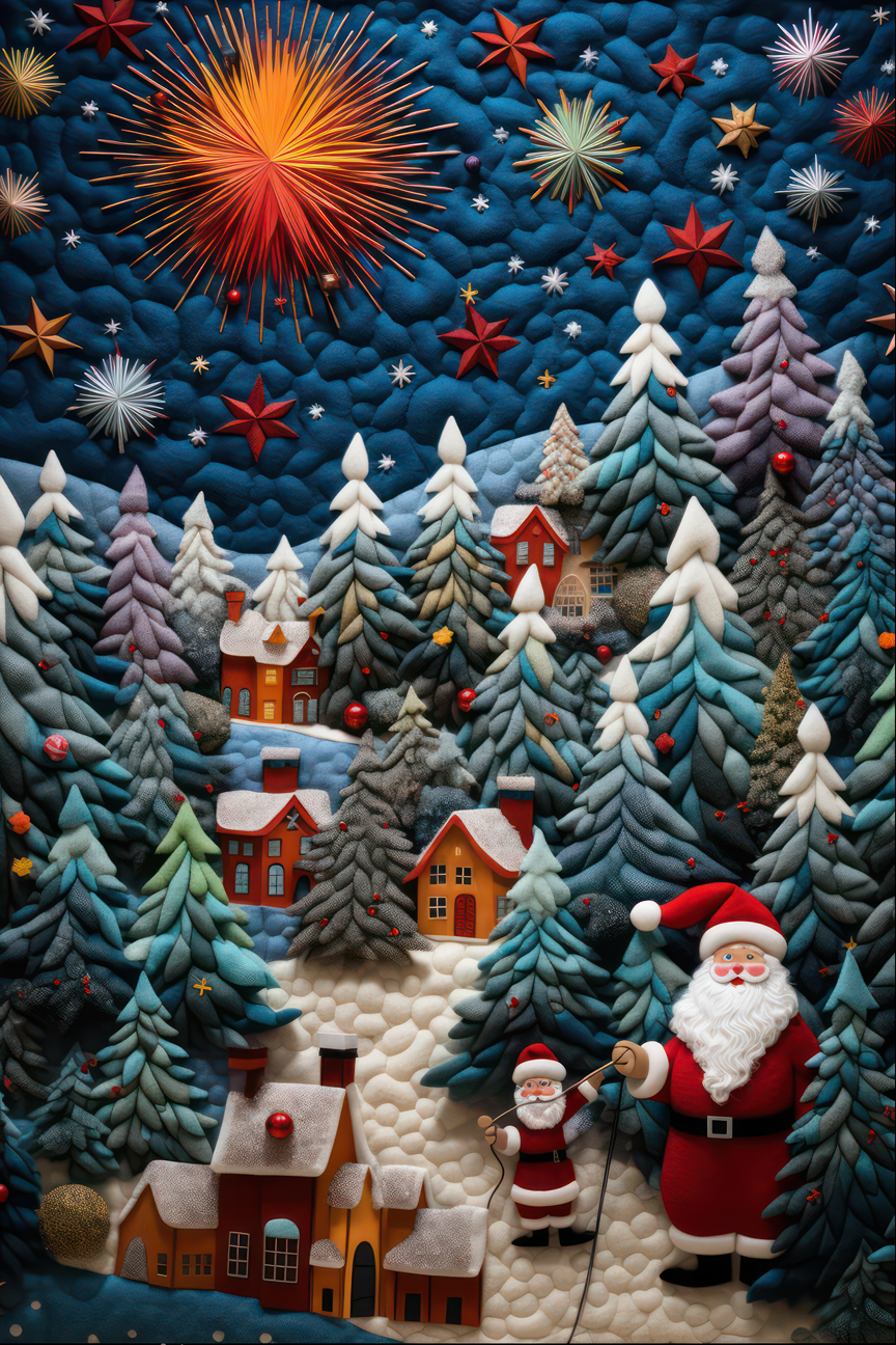 Christmas Garden Flag003