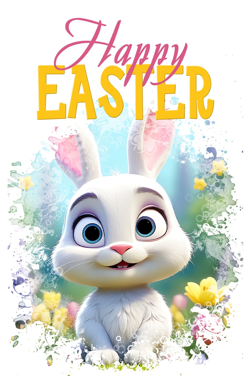 Easter Garden Flag028