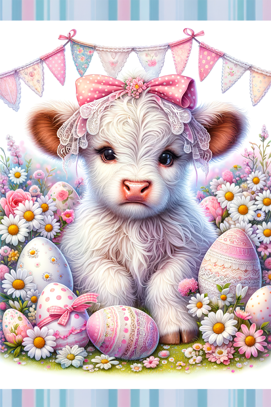 Easter Garden Flag051