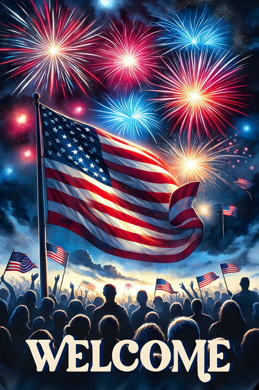 Patriotic Garden Flag002