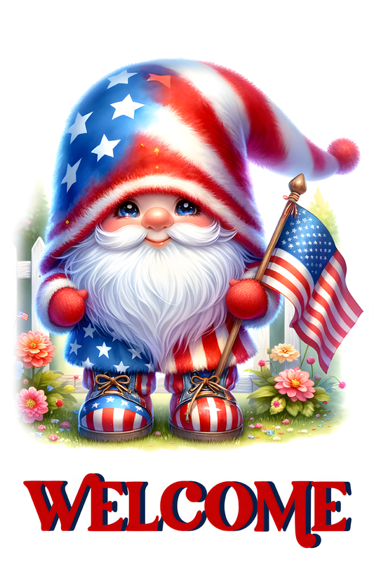 Patriotic Garden Flag004