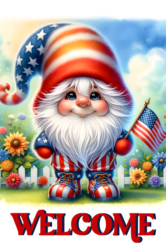 Patriotic Garden Flag005