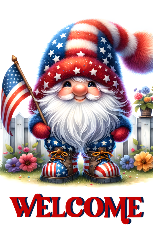 Patriotic Garden Flag006