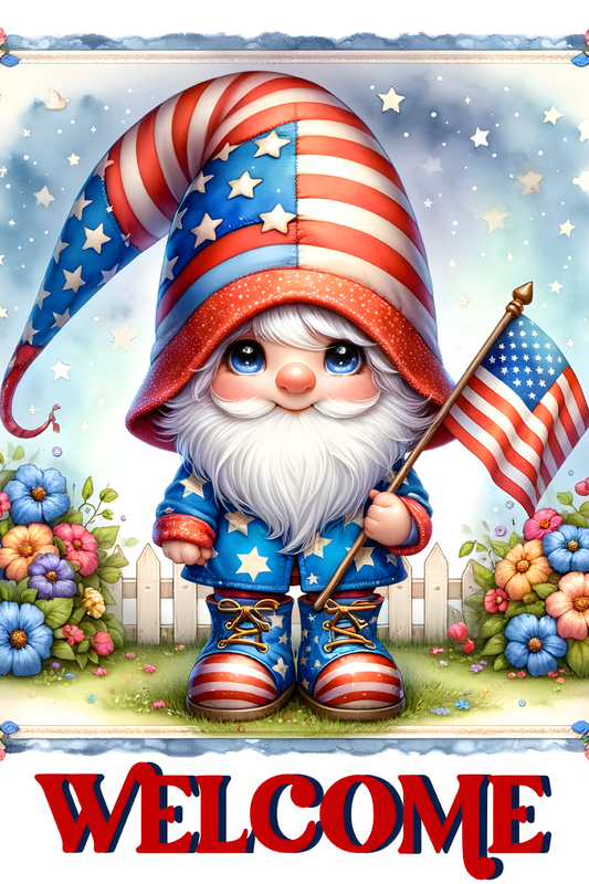 Patriotic Garden Flag009