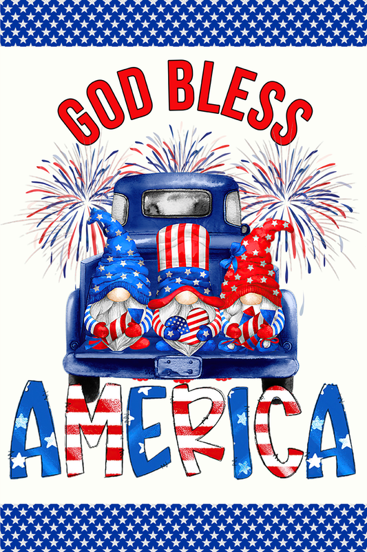 Patriotic Garden Flag012