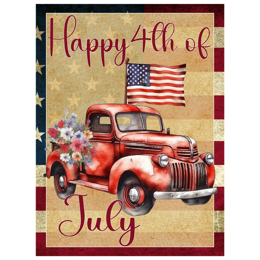 Patriotic Garden Flag013