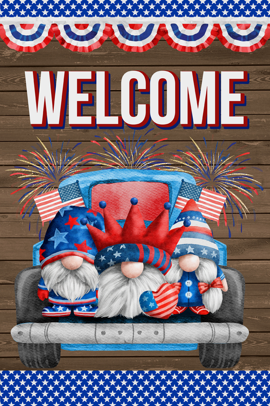 Patriotic Garden Flag018