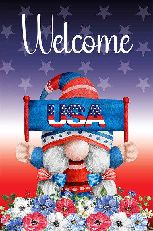 Patriotic Garden Flag022