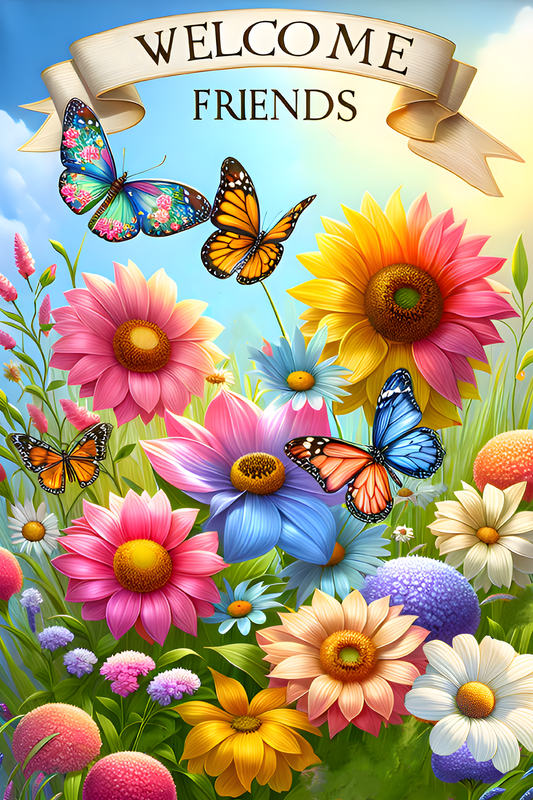 Spring Garden Flag004