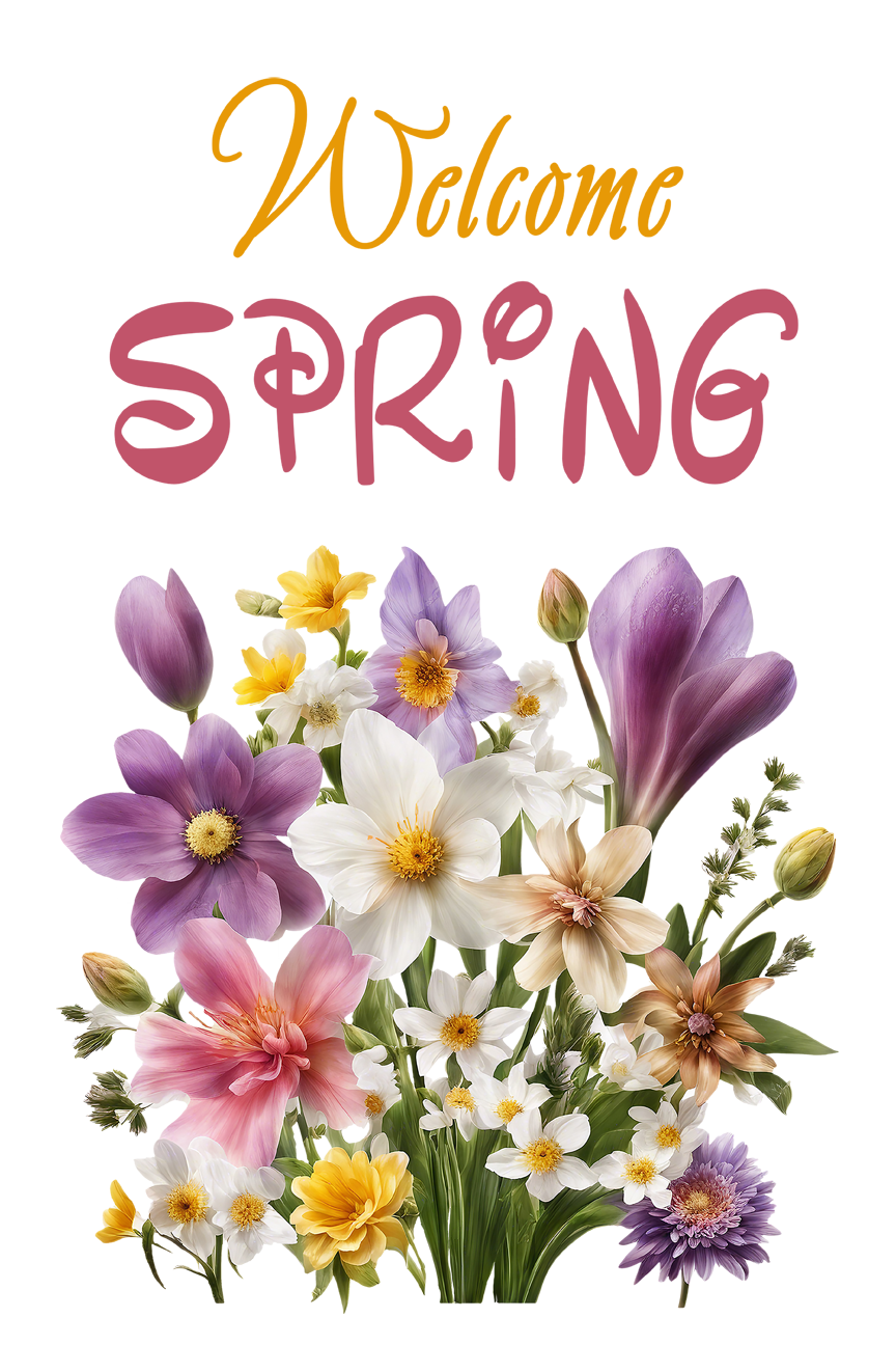 Spring Garden Flag008