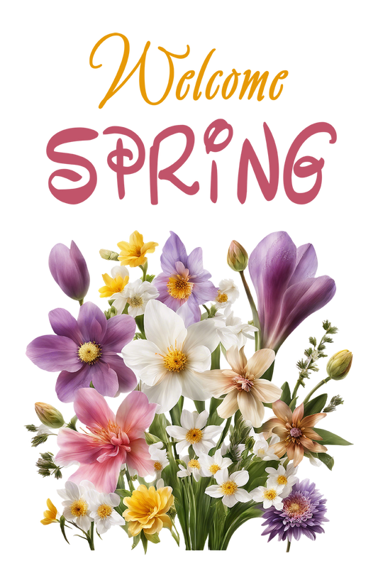 Spring Garden Flag008