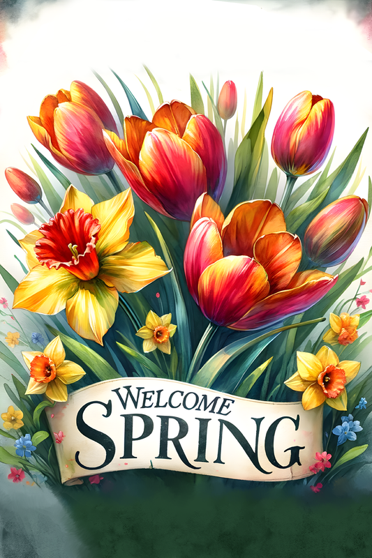 Spring Garden Flag040