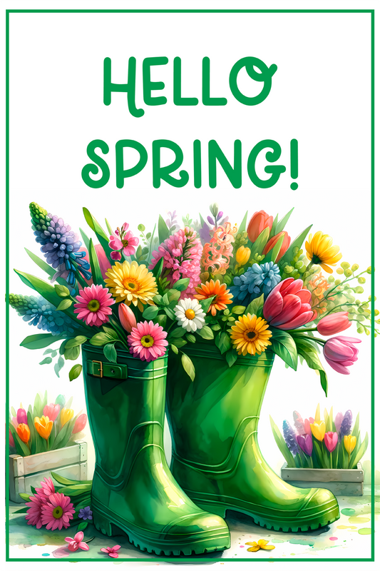 Spring Garden Flag061
