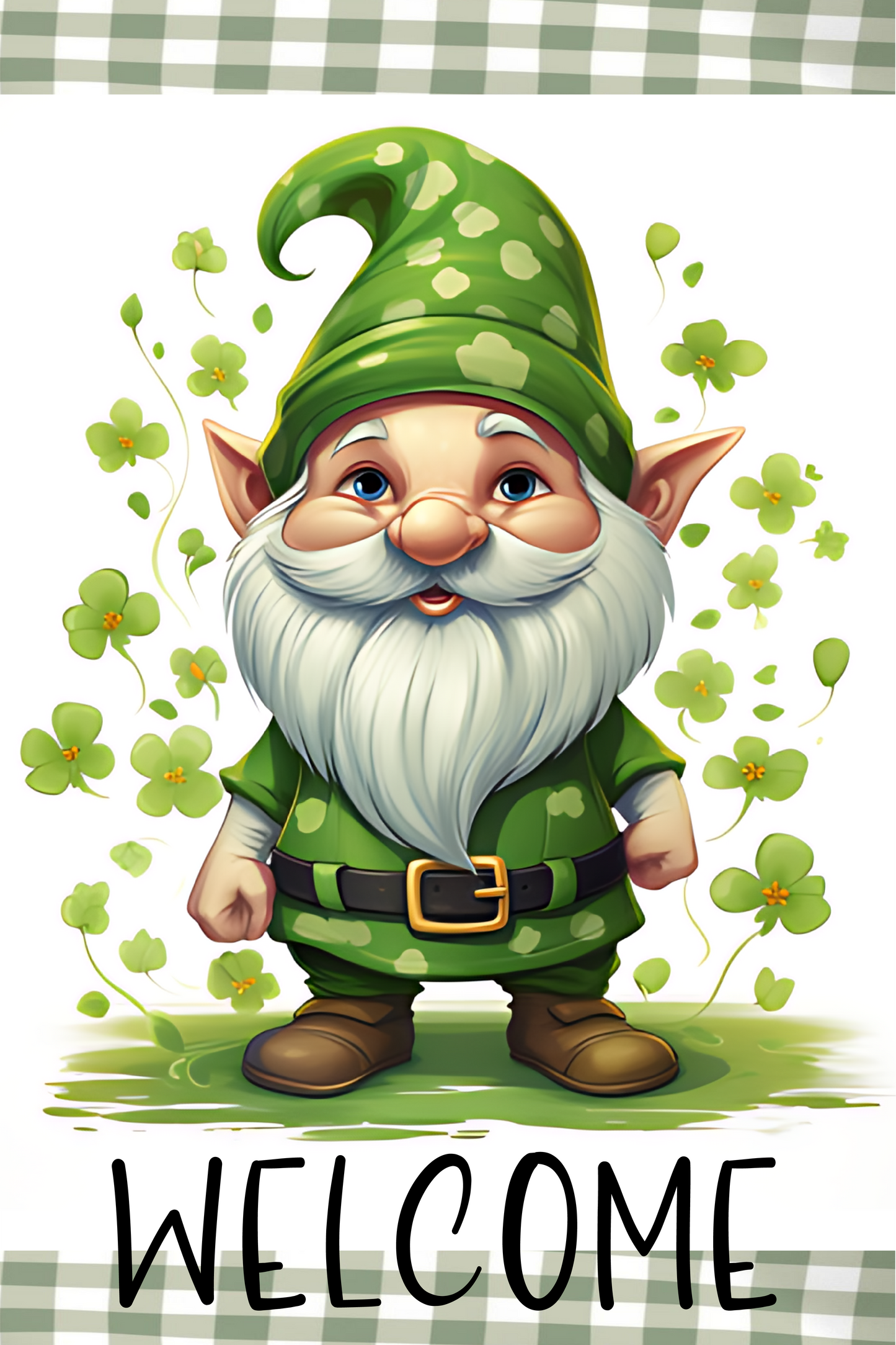 St. Patricks Day Garden Flag001